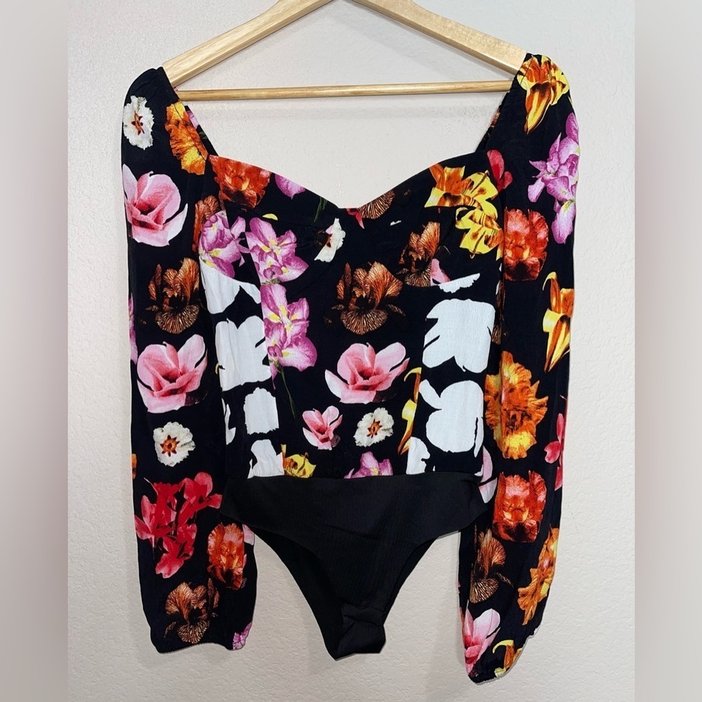 Desigual M. Christian Lacroix Floral Bodysuit Size XS NWT - Picture 11 of 11
